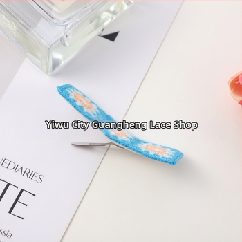 Laste juukseklips, käsitsi valmistatud villa BB klips, boheemlase stiil