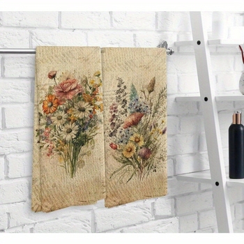 2-osaline mikrokiudrätik digitaaltrükiga ja suure vees imendumisega