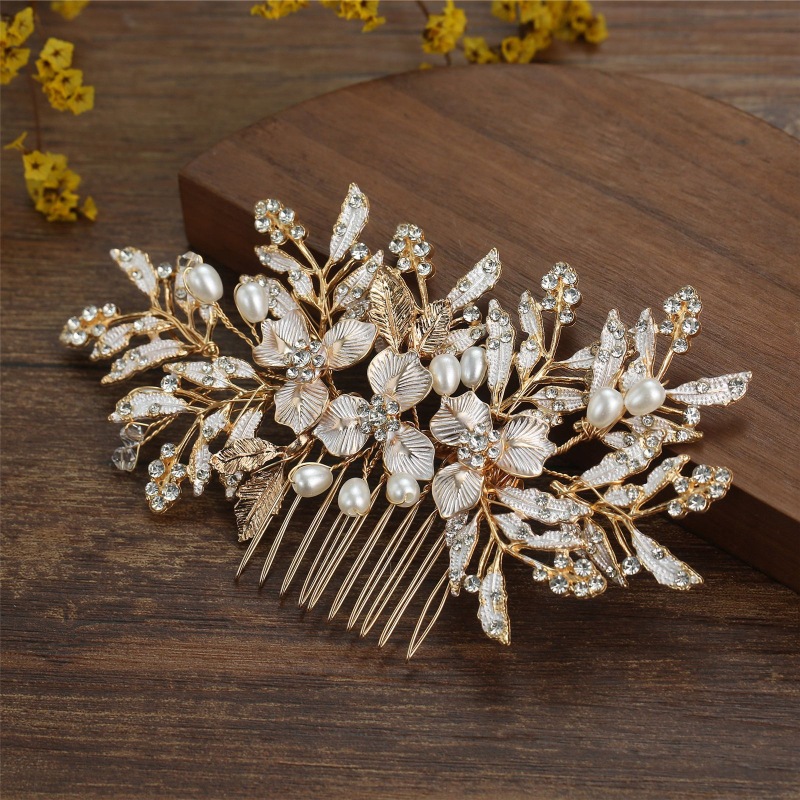 Kovový hrebeň na vlasy pre ženy — prispôsobiteľné spracovanie, individuálne balenie, doplnok na hlavu