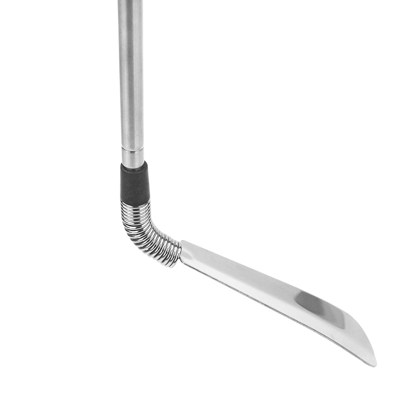 Nerūdceva terasest tõmmatav kingaork — mudel: Stainless steel retractable shoehorn, bränd: junyiking, stiil: Scaling, sobib kõigile aastaajale