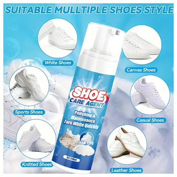 Nuokaiqi vahustav jalatsite puhastussprei – valgendus ja desinfitseerimine, päritolu Guangzhou, mudel Sa32-4