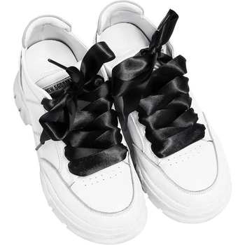 Šnúrky do topánok, ploché a široké, pre plátené topánky, jar