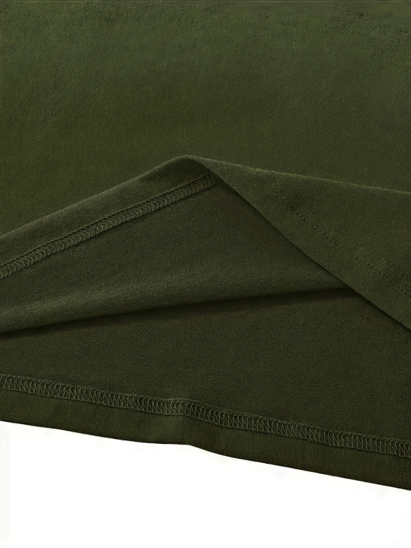 Naiste puuvillane T-särk brokoli graafilise trükiga, ümmargune kaelus, lühikesed varrukad, merceriseeritud materjal