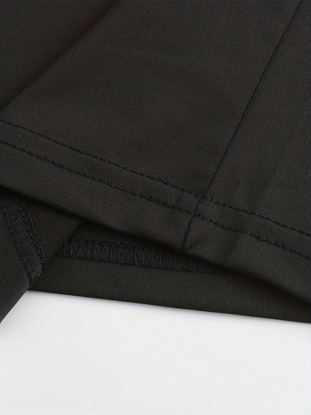 Naiste gooti crop top kolju trükiga, polüester 95%+, slim fit