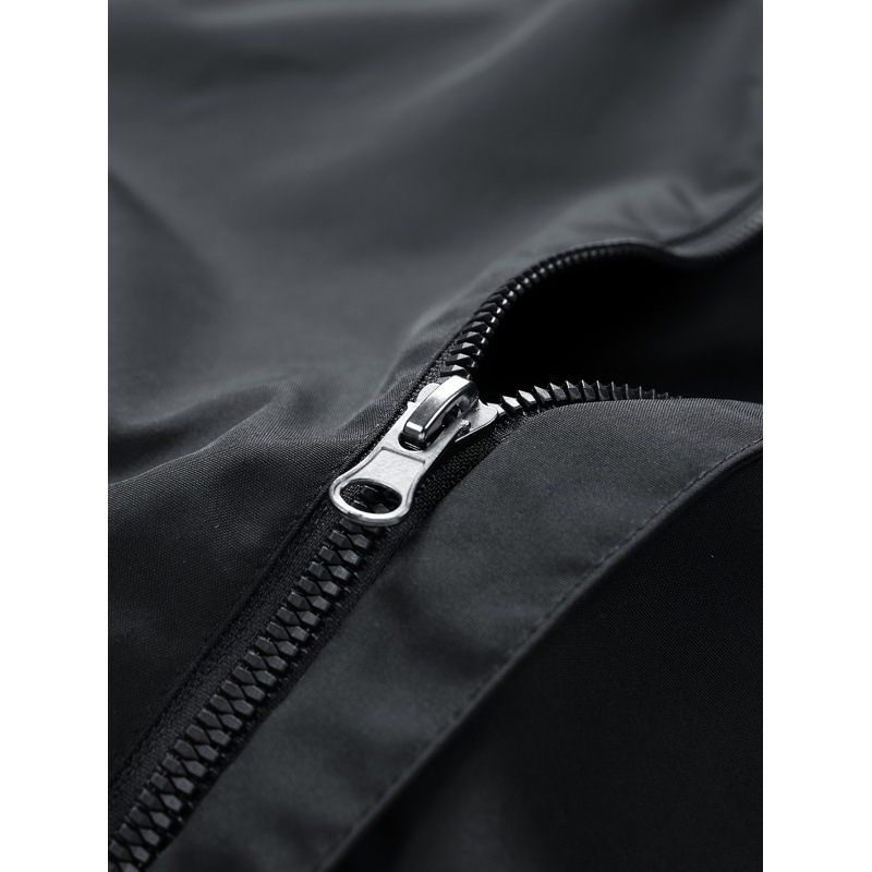 Kapuutsiga vihmajope roosi kirjega, kitsas lõige, tõmblukk, paksenenud väline kangas, vooder 100% polüester