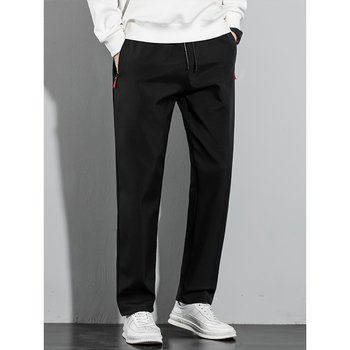 Igapäevased spordipüksid elastse vööga, vaba lõikega, pikad, fliisvoodriga, nelja aastaajaga