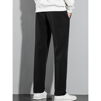 Igapäevased spordipüksid elastse vööga, vaba lõikega, pikad, fliisvoodriga, nelja aastaajaga