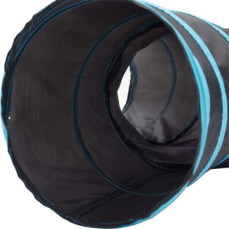 Kassi tunnelimäng, hingav kangas, siseruumides kasutamiseks, kassidele