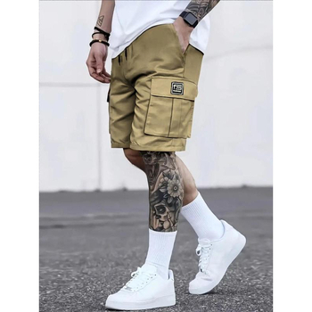 Meeste tähtedega trükiga püksid, mitme taskuga, vaba lõikega, üheksa osaga pikkus, CVC puuvillasegu