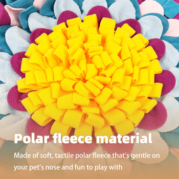 Lemmikloomade söögiks ja mõistatustele mõeldud matt, polaarfliisist materjalist, sobib koertele ja kassidele