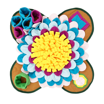 Lemmikloomade söögiks ja mõistatustele mõeldud matt, polaarfliisist materjalist, sobib koertele ja kassidele