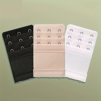 3-os osaline rinnahoidja pikenduste komplekt, mittekootud materjalist, paksendatud materjal, tootekood zk1731127057995895414