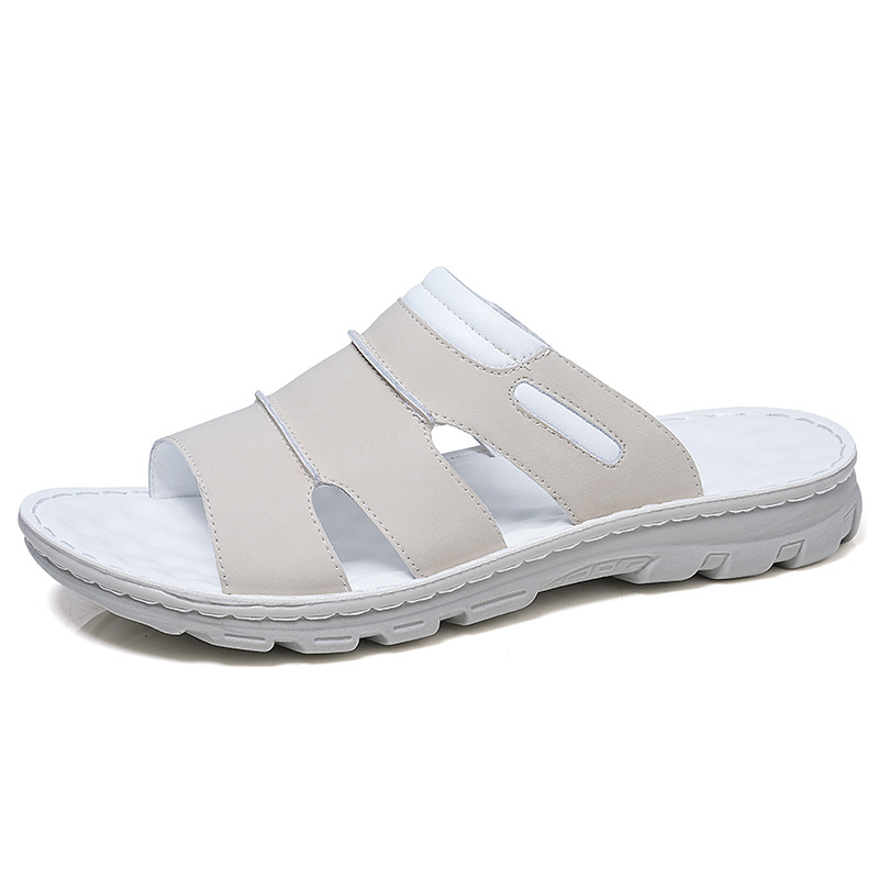 Meeste suvesandlid vabamas stiilis (anti-slip PU ülaosa, PVC talla, täiskasvanutele)