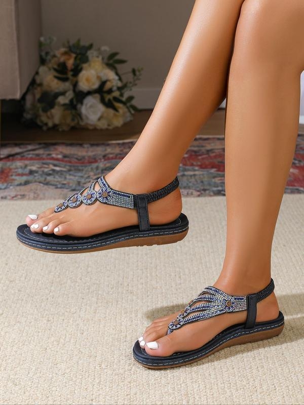 Boho stiilis slip-on sandaalid sametise ülaosaga ja konopõimust tallaga — lame tall, suvehooajaks