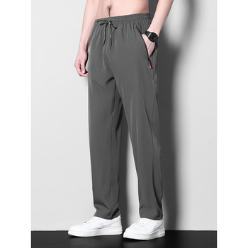 Meeste vabaajapüksid Lycra materjalist, fleece vooder, elastne vöökoht, pikad püksid, pencil lõige