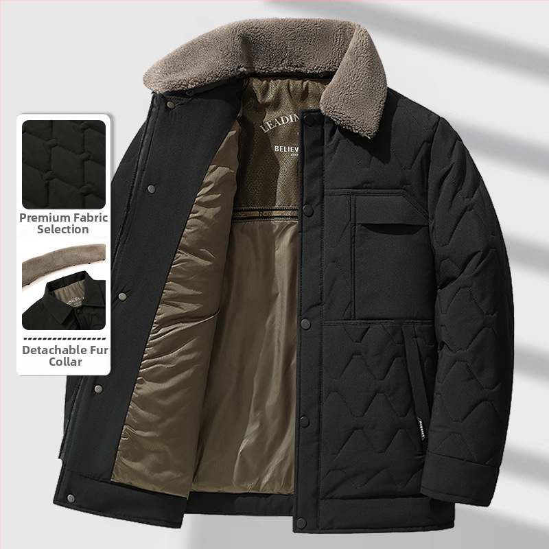 Meeste kardigan-stiilis välisjak, ruuduline mustriga, Turn-down krae, vaba lõige, ühe rea nupud, polüester vooder talveks 2025 sügis