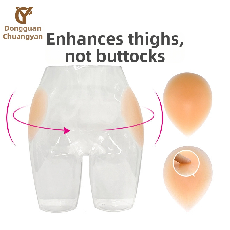 Silikoonist puusapadi, tilgakujuline kuju, nähtamatu, suurendab puusa laiust