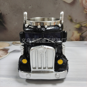 Kai Tu KT188 – Semi-Truck kohvitass, karikatuur, vaigust ornament, sünteetiline vaig