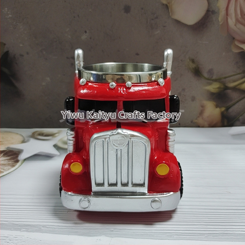 Kai Tu KT188 – Semi-Truck kohvitass, karikatuur, vaigust ornament, sünteetiline vaig