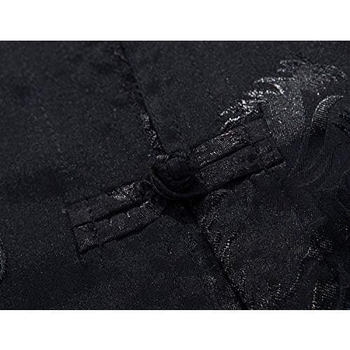 Hiina traditsiooniline särk, vaba lõige, seisev krae, lühikesed varrukad, linane-siidi segu, kortsumiskindel