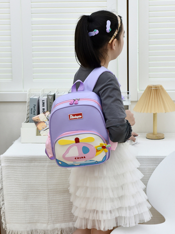 Laste koolikotis – nailonist, õhu padjaga rihmad, hingav, selja kaitse, anime muster