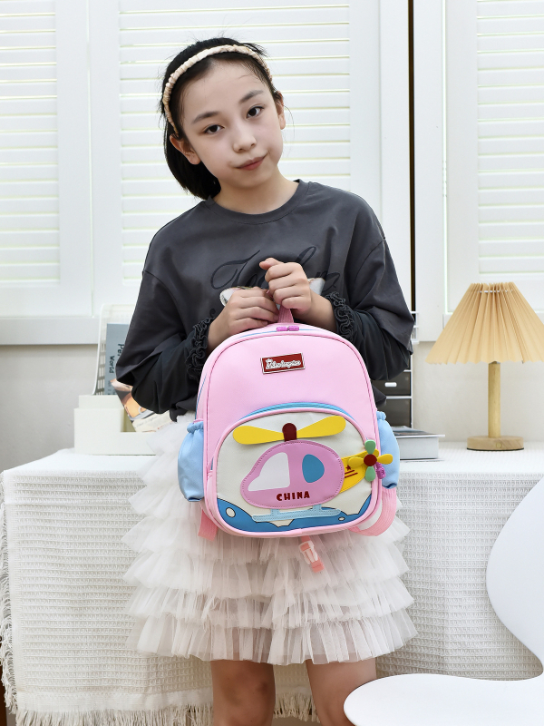 Laste koolikotis – nailonist, õhu padjaga rihmad, hingav, selja kaitse, anime muster