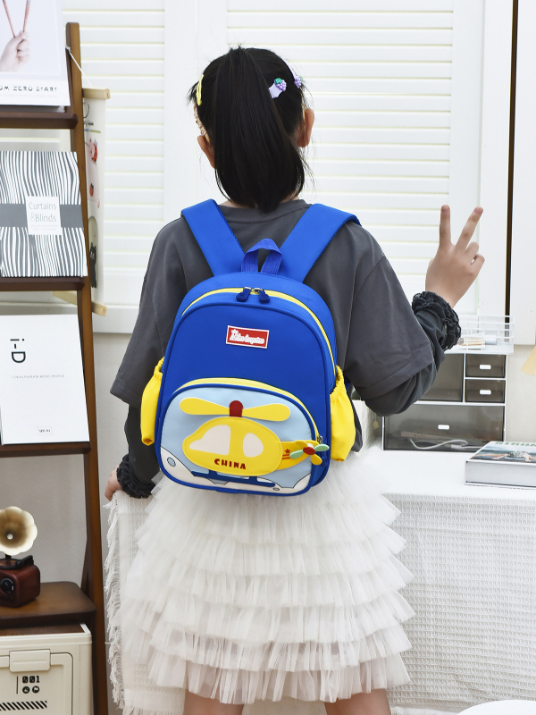 Laste koolikotis – nailonist, õhu padjaga rihmad, hingav, selja kaitse, anime muster