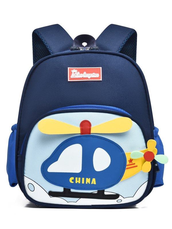 Laste koolikotis – nailonist, õhu padjaga rihmad, hingav, selja kaitse, anime muster