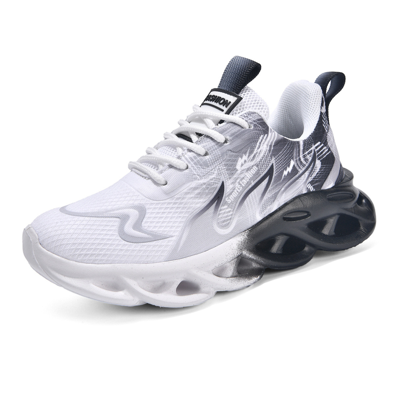 Unisex laste jooksujalatsid kunstnahast ülaosaga, EVA tald, kerged ja kulumiskindlad, Velcro-kinnitusega