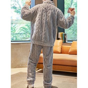 Meeste veluurist pikkade varrukatega särk, stand-up krae ja tõmblukuga, etnilise stiiliga