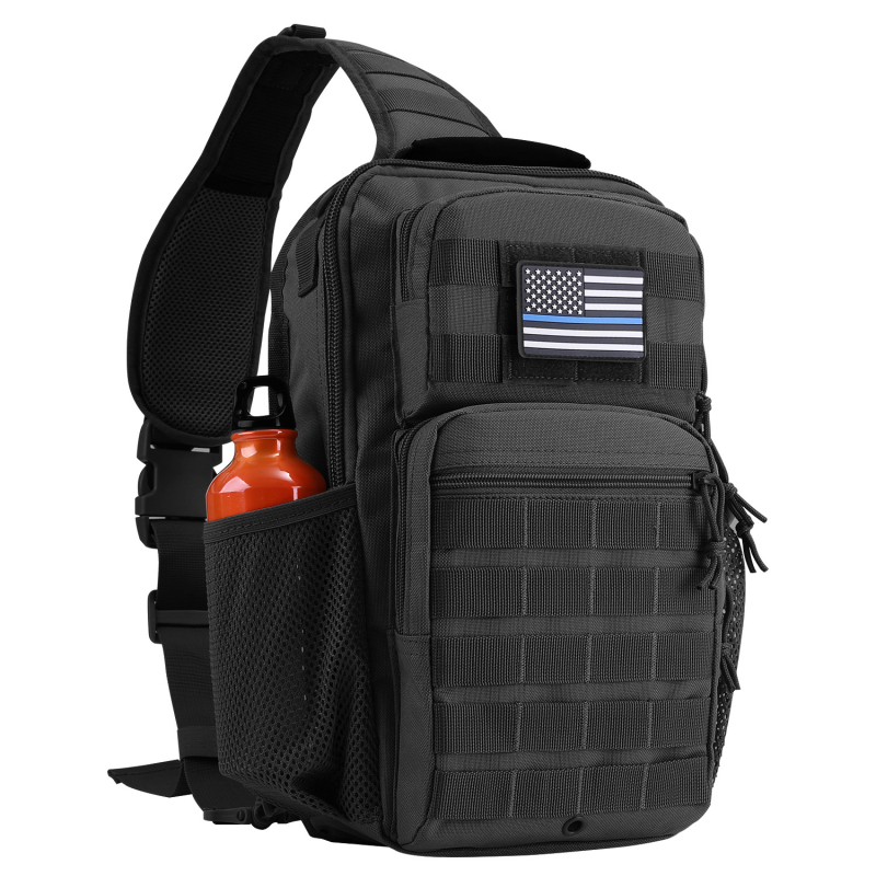 Taktikaline õlavöötme kott välispordiks ja reisidel — polüester, vooder polüester, 2025. aasta kevad, sobib välispordile, vabaajareisi stiil, kulumisvastane ja koormuse vähendamine.
