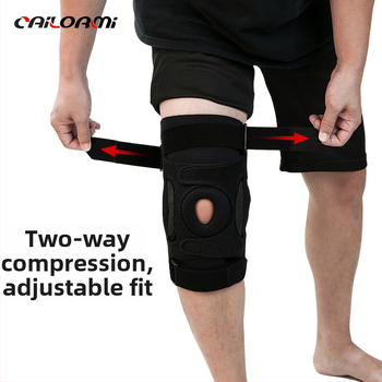 Põlvetugi reguleeritava hingega, avatud disain, poolkuu plaat, terasest kinnitus, klooropreen kumm