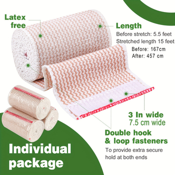 Elastne sideme wrap – Taaskasutatav Spandexi kompressiooniside, mudel R6757, tootekood jd601100571821890, universaalne kasutus