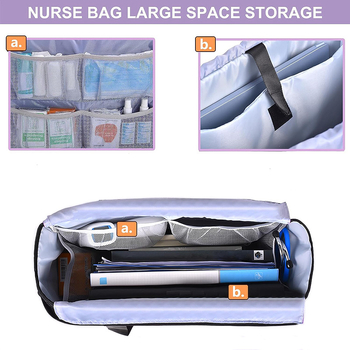 Õde kott, polüester, mitmekülgne, mudel Hsb-8852, kaasaegne minimalistlik stiil