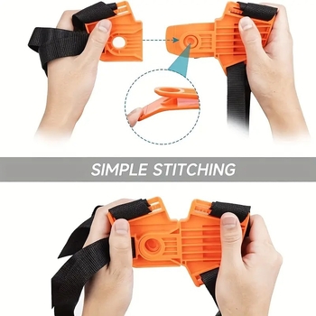 Mugav, paksult polsterdatud vöö aiatrimmeritele ja muruniidukitele