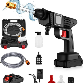 Kõrge rõhuga auto pesemise veepüstol, ABS korpus, USB toiteallikas, 12V, rõhk 1000, mudel 701