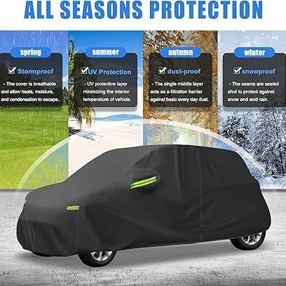 Auto kate Mercedes SMARTile, silk-poliester materjal, HB-8, soojusabsorbeeriv, veekindel ja UV kaitse