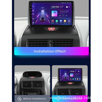 Peugeot Expert Androidi navigatsioonisüsteem koos tagakaameraga - IPS ekraan, 12V toiteallikas, 45W, CarPlay ühilduv