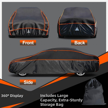 Kõigi ilmade autokate UV-kaitse ja soojusisolatsiooniga, universaalne sobib sedaani, SUVile ja pickupile, 5 kg, tootekood Hl-fbb-005