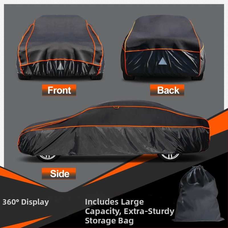 Kõigi ilmade autokate UV-kaitse ja soojusisolatsiooniga, universaalne sobib sedaani, SUVile ja pickupile, 5 kg, tootekood Hl-fbb-005