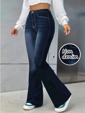 Naistele mõeldud laiad lõikega püksid, pikad, 95% polüesteri sisaldus, mudel SY2958