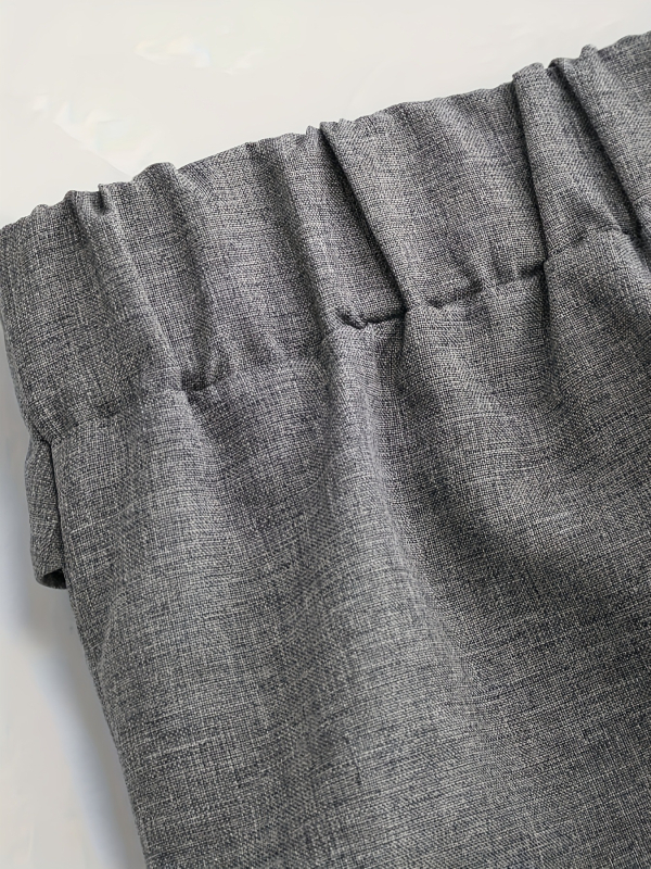 Igapäevased laiad püksid naistele, laia lõikega, keskmise talje, vaba lõige, 100% polüestrist kostüümi kangas koos vooderiga, sügis 2025