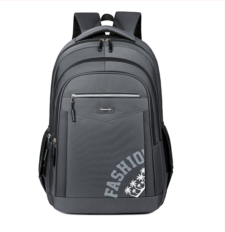 Suur mahutavusega äriretro seljakott kahe õlarihmaga, Oxford kangas, tähestikul trükk, maht 20-35 l, polüestervooder, õhupadi õlarihmadele