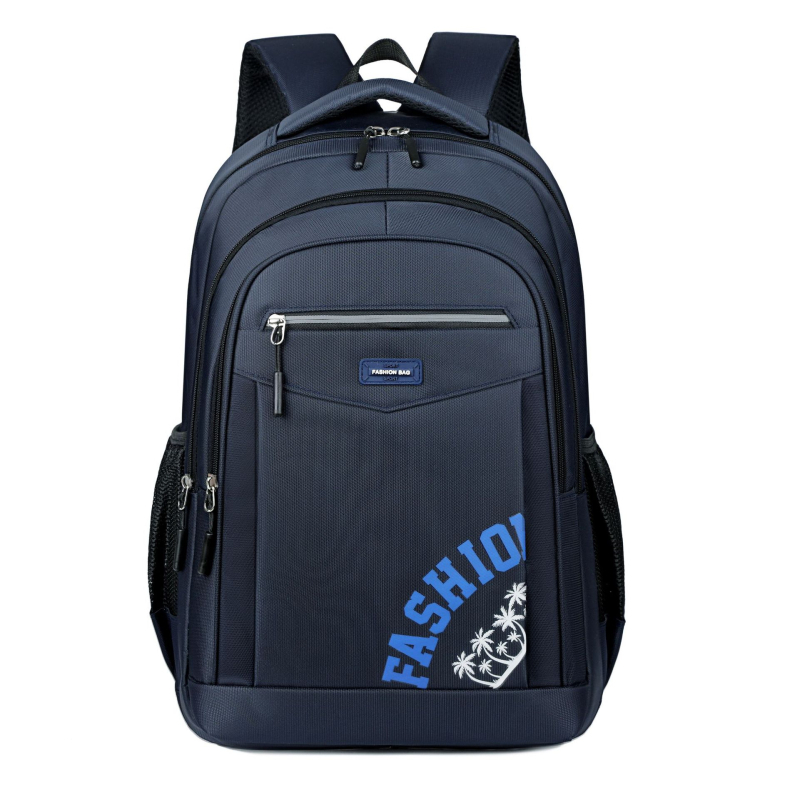 Suur mahutavusega äriretro seljakott kahe õlarihmaga, Oxford kangas, tähestikul trükk, maht 20-35 l, polüestervooder, õhupadi õlarihmadele