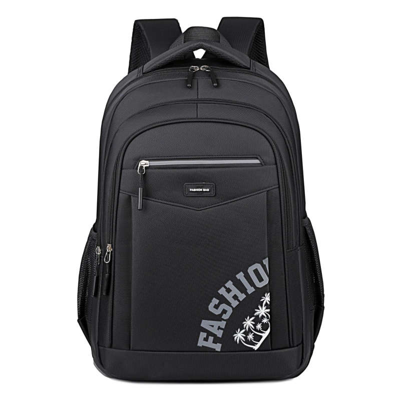 Suur mahutavusega äriretro seljakott kahe õlarihmaga, Oxford kangas, tähestikul trükk, maht 20-35 l, polüestervooder, õhupadi õlarihmadele