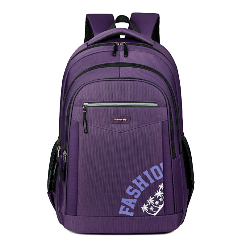 Suur mahutavusega äriretro seljakott kahe õlarihmaga, Oxford kangas, tähestikul trükk, maht 20-35 l, polüestervooder, õhupadi õlarihmadele