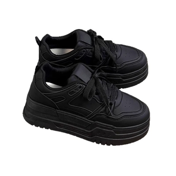 Naise platvormi sportjalatsid — ülemine: sünteetiline nahk; tald: kumm; kinnitamine: paeltega; madal varre (0–3 cm); sisetald EVA; funktsioonid: kõrgendamine, hingav, kerge