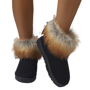 Talve Kingad naistele puuvillast, keskmise sääraga, EVA talla, ümmargune varvas, slip-on