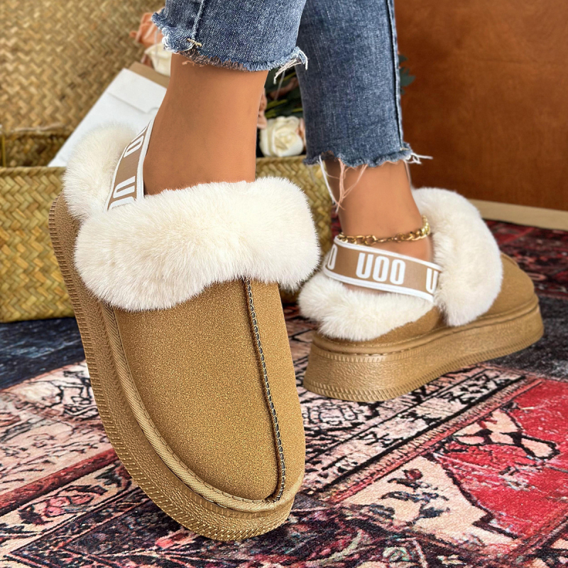 Naiste talvesaapad - karusnahast ülemine, kummist talla, madal varvas, paks talla 3–5 cm, soojad ja veekindlad