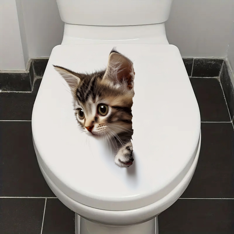 Dekoratiivne PVC seina kleebis vannitoa jaoks, taime ja lille muster, modernne minimalistlik lame disain, 1 tk.